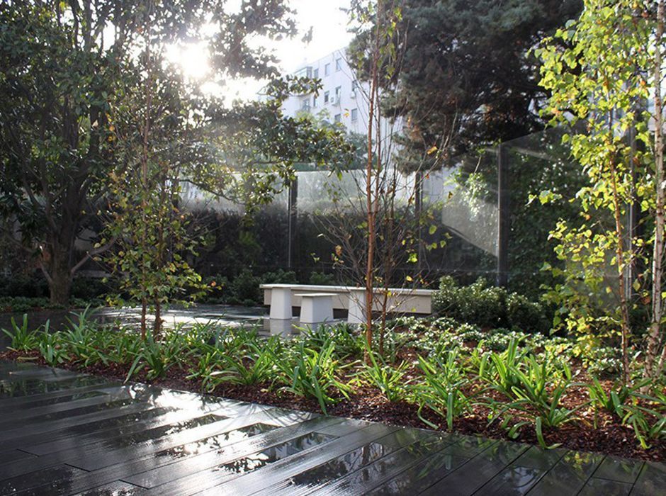 Paisajismo en oficinas Enagás