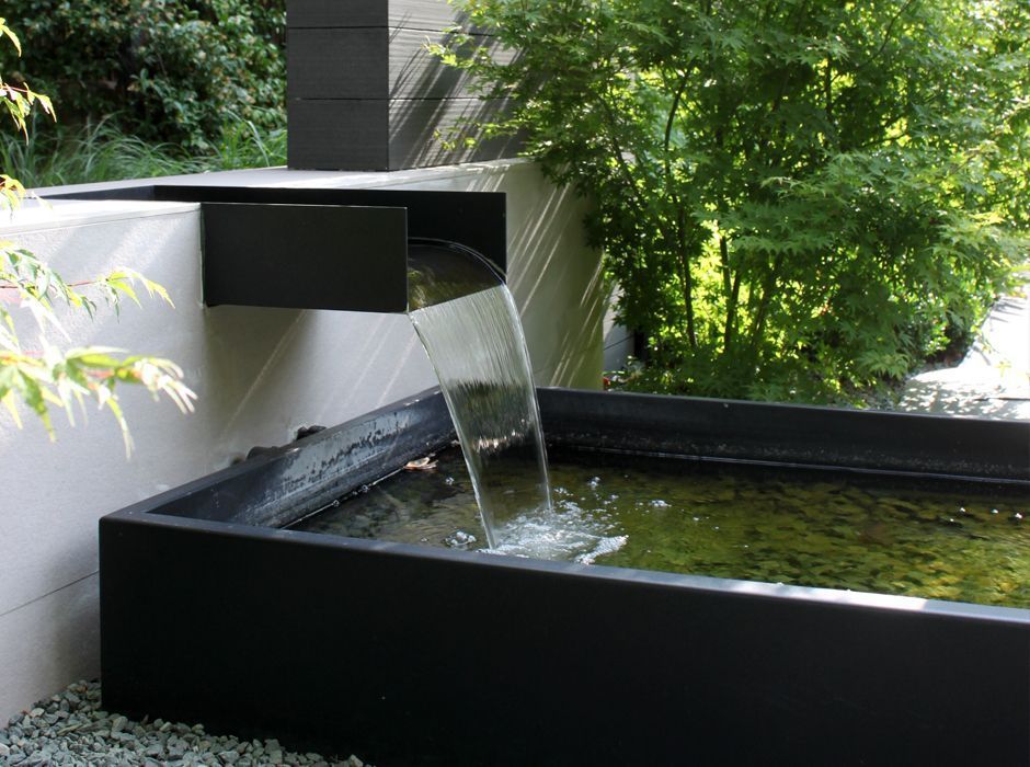 Fuente para jardín para oficinas
