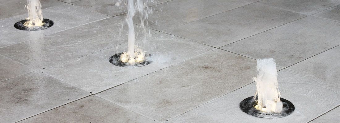 Fuente de jardín