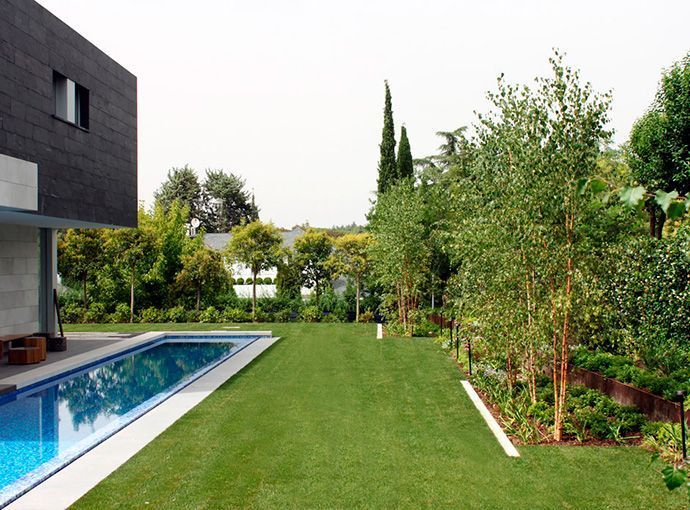 Jardín de diseño en la Moraleja, Madrid 5