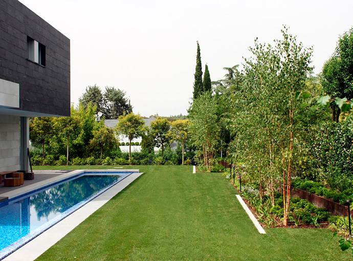 Jardin en la Moraleja, Madrid 1