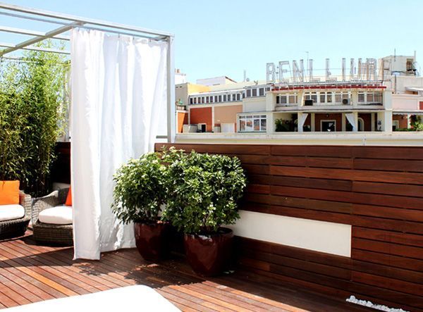 Diseño de terraza en calle Alcala de Madrid